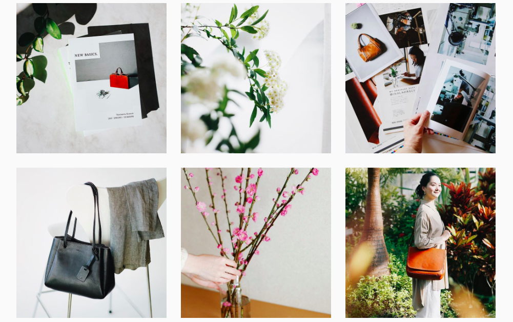 土屋鞄製造所Instagramイメージ