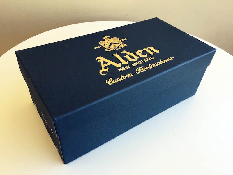 Alden（オールデン）2160の箱