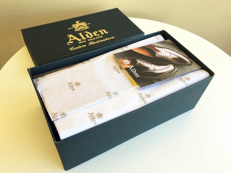 Alden（オールデン）2160を開封