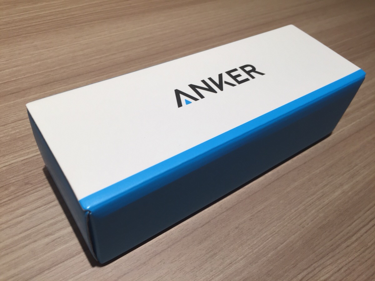 Anker PowerCore 20100のパッケージ