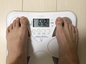 シボヘール開始時の体重