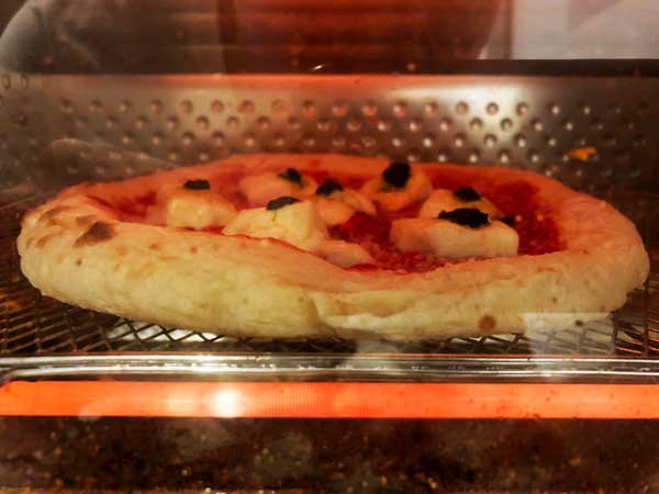 オーブントースターで焼く