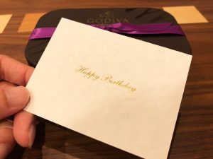 ゴディバ（GODIVA）のレジェンデールトリュフをプレゼント