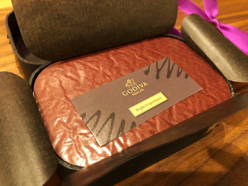 ゴディバ（GODIVA）のレジェンデールトリュフをプレゼント