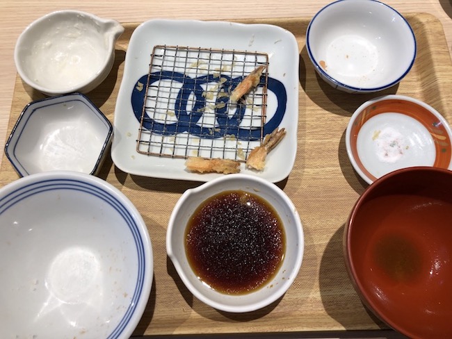 天麩羅 えびのや完食