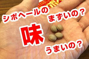 シボヘールの味は？うまいの？