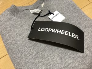 LOOPWHEELER(ループウィラー)看板モデル「LW01」丸胴スウェット