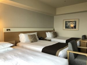 ヨコハマグランドインターコンチネンタルホテルに家族で宿泊